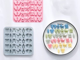 Molde silicona Baby Shower